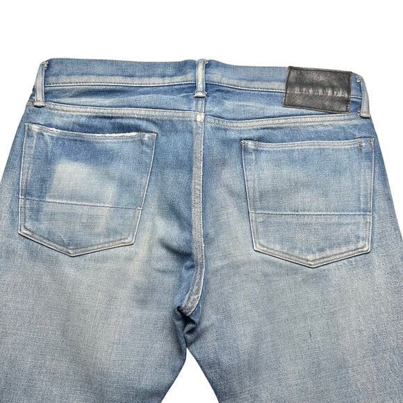 Fabric-Brand & Co. | Men | Japanese Selvedge Slim Straight Denim Jeans | Sz 31 - Picture 11 of 16